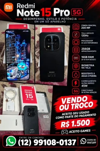 XAIOMI REDMI NOTE 15 PRO 5G