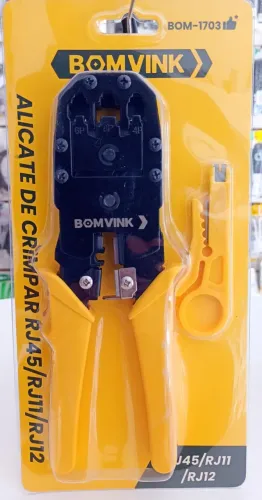 Alicate de Crimpar RJ45 RJ11 RJ12 - Novo - Ditudo Tech e Variedades