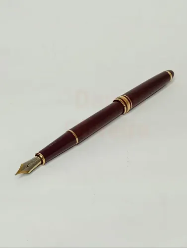 Caneta Montblanc Meisterstuck Tinteiro bordô
