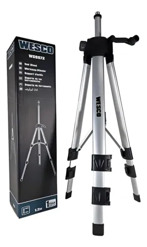 Tripé para Nível Laser em Alumínio 5/8 Pol. WESCO-WS9972