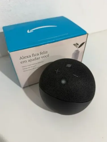 ALEXA Echo Dot (Geração mais recente) | Smart speaker com , som vibrante e potente, Wi-Fi