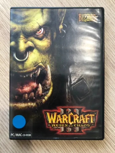Jogo Warcraft 3 Reign of Chaos Original Mídia Física PC com CD KEY