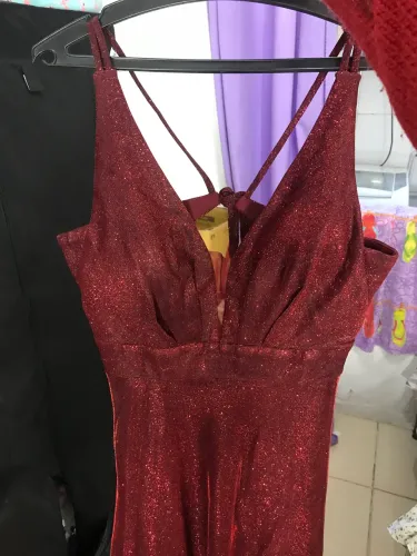 Vestido de festa vermelho