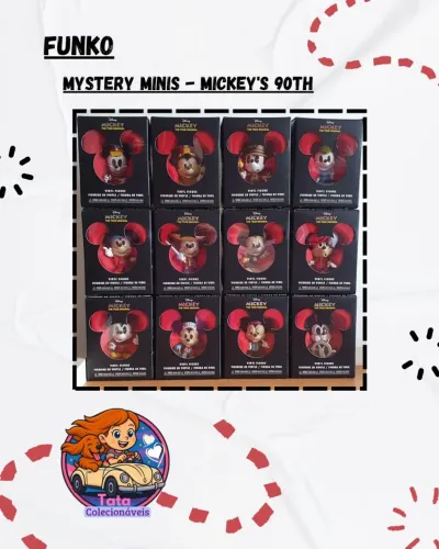 Funko! Mystery Minis Box - Mickey The True Original - 90th Years