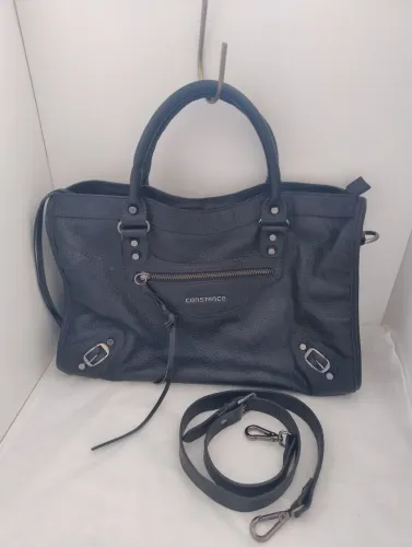 Bolsa Constance couro preta