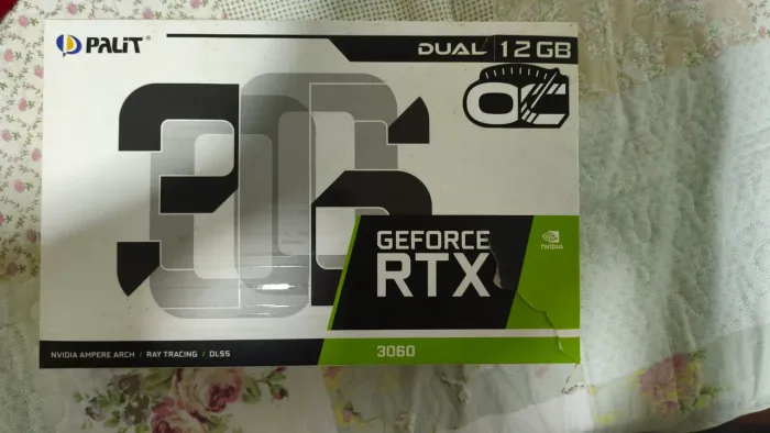 Placa de Vídeo RTX 3060 12GB Palit GeForce