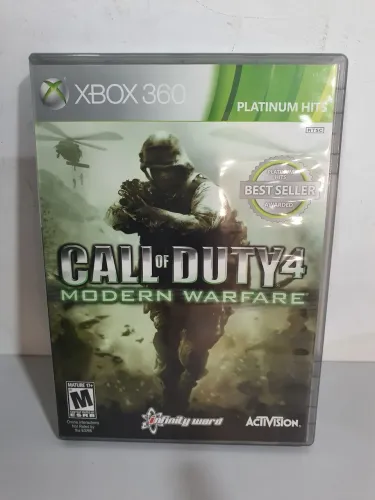 CALL OF DUTY 4 MODERN WARFARE - X BOX 360 - MÍDIA FÍSICA ORIGINAL