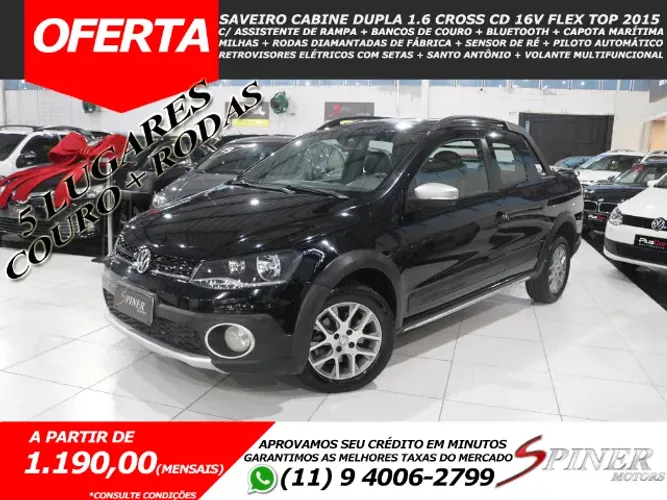 Volkswagen Saveiro Cross 1.6 T.flex 16V CD 2015