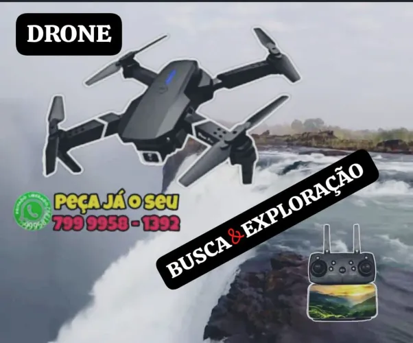 Drone Kit busca, exploração e localização e Power bank