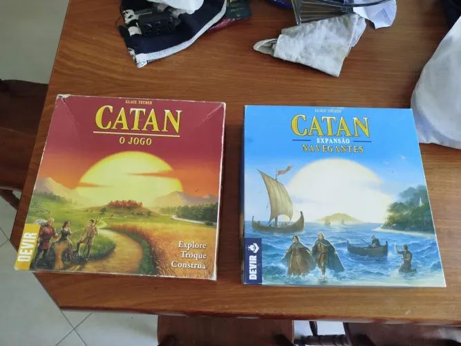 Jogo Catan + Expansão navegantes