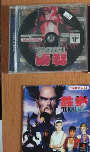 Tekken 2 - PS1 - Mídia Original Japonesa