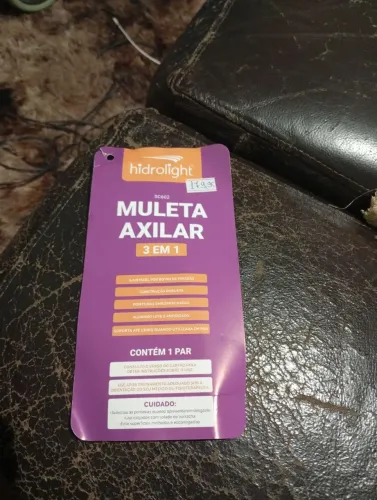 muleta auxiliar 3 em 1
