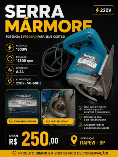 Serra Mármore 220v