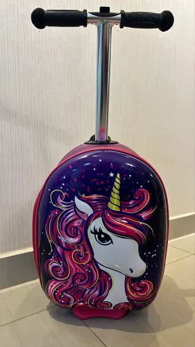 Mochila patinete infantil