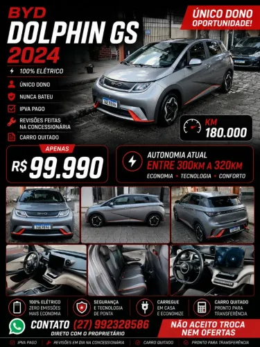BYD Dolphin EV (Elétrico) 2024