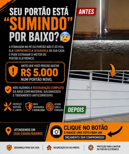 Reforma de portao