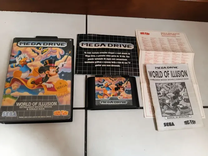 World of Illusion Mega Drive