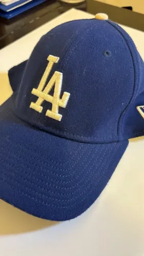Boné New Era 39THIRTY LA Dodgers Original MLB Importado Azul