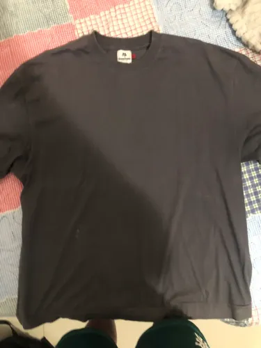 Camiseta Boxy Cinza Sometimes On-line