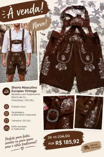 Traje típico alemão