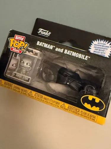Bitty POP (rides) BATMAN e BATMÓVEL
