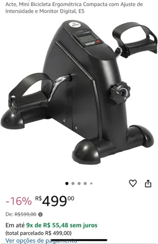 Bicicleta pra Fisioterapia