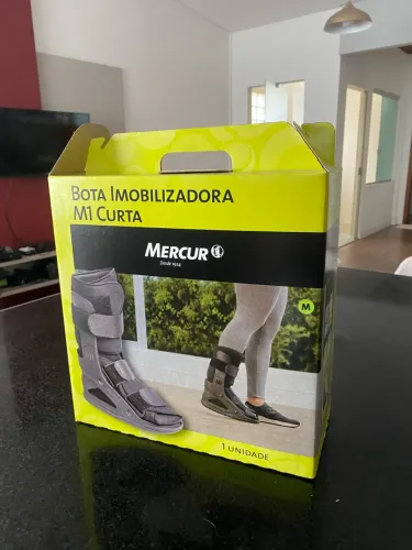 Bota Imobilizadora Mercur M1 Curta Tam. M - Nova na Caixa