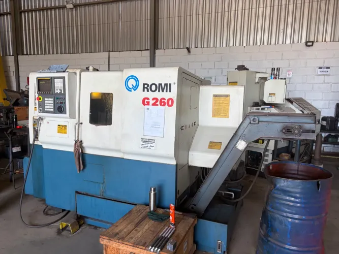 Torno cnc Romi G260