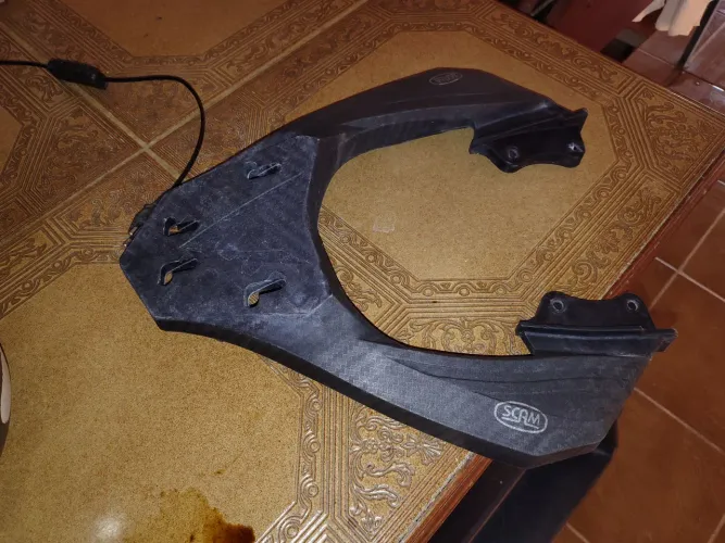 Suporte de Baú Scam - FZ25, 2018 em diante