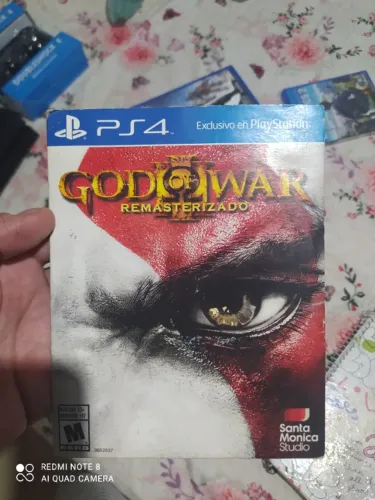 God of War 3 PS4 Capa de papelão (Usado)