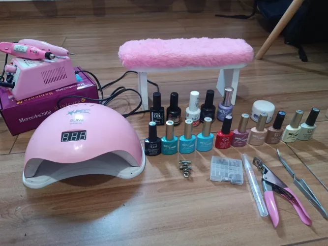 kit unha de gel