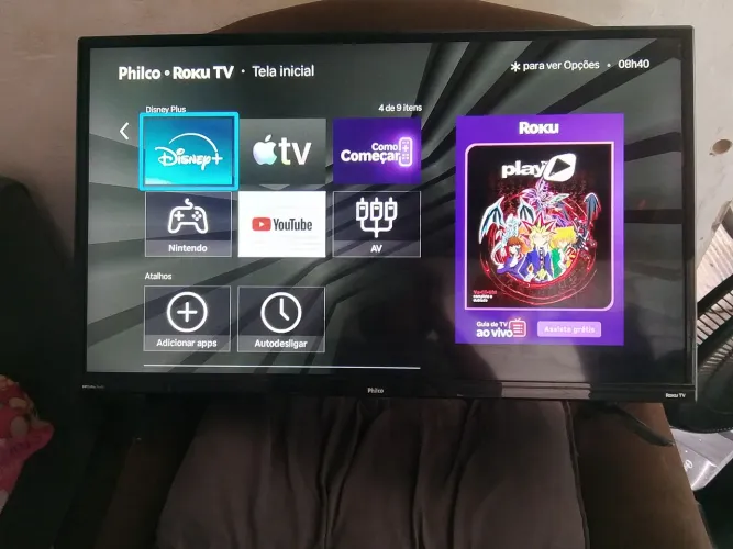 Vendo tv smart Philco 32 polegadas 700