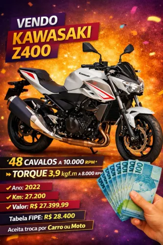 VENDO OU TROCO Z400