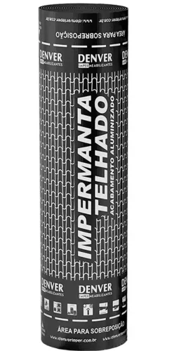 Manta asfáltica alumina pra telhado e laje