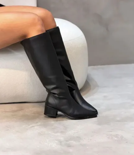 Bota Feminina Montaria Marta Preta tamanho 37