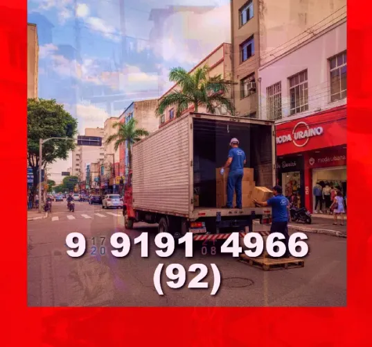 Frete Bau para São Jorge, Cidade Nova, Dom Pedro e Centro! Faça sua mudança com segurança!