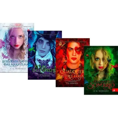 Série O Lado Mais Sombrio - 4 Livros, De A. G. Howard, Vol. . Editora Novo (capa mole)