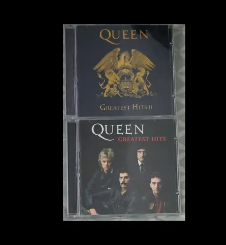 CD's - 2 Unidades - Queen - Greatest Hits I e II.(Originais/SemiNovos).