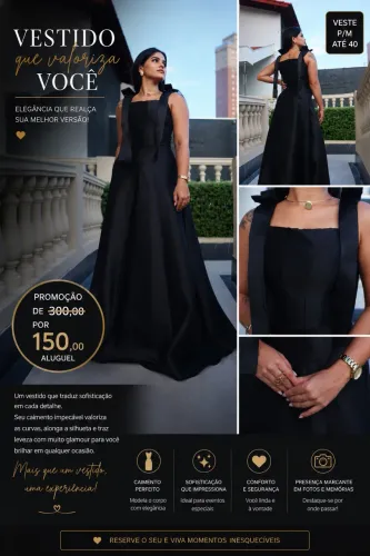 Aluguel de vestidos de festa