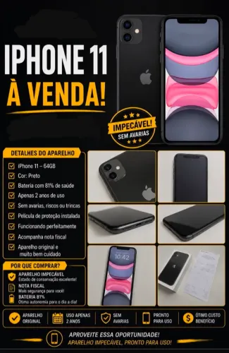 Celular IPhone 11