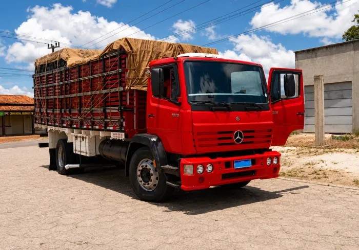 1214 Mercedes Benz Caminhão