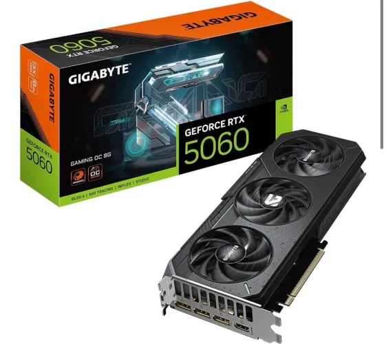 RTX 5060 Gigabyte Gaming OC 8GB GDDR7 lacrada