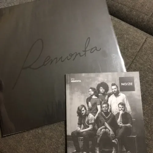 LP Liniker E Os Caramelows - Remonta / Com Revista Noize Raro Disco de Vinil