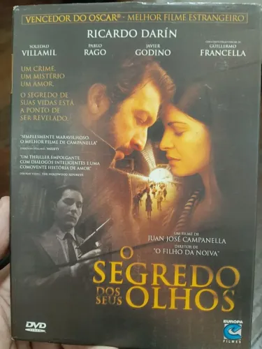 O DVD do filme O Segredo dos Seus Olhos