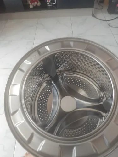 Cesto inox com eixo tripé de lava e seca MIDEA INVERTER SMART capacidade 10,2kg/7kg.
