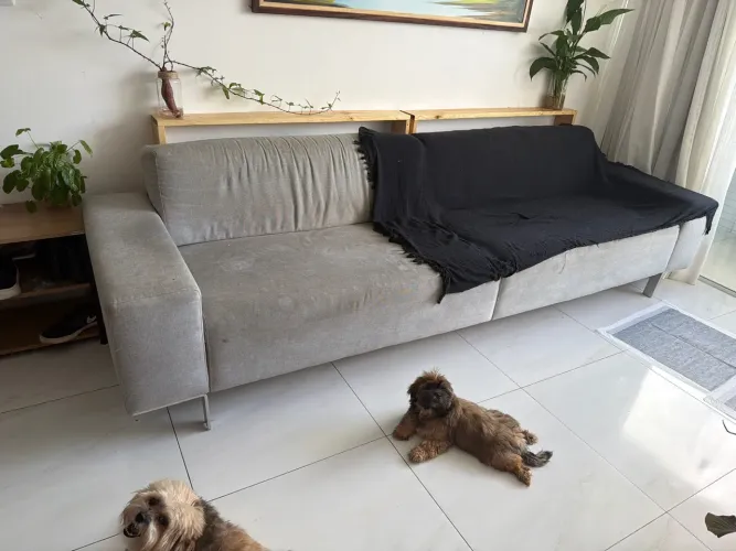 Sofá 2.80 em linho