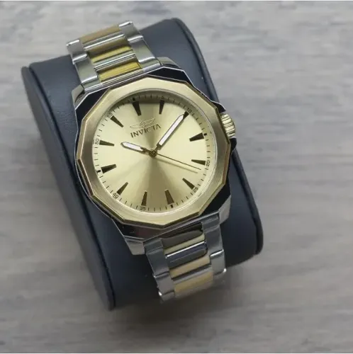 Relógio Invicta Speedway 42mm Quartzo em Aço Inoxidável Modelo 46835 NOVO LACRADO SEM USO