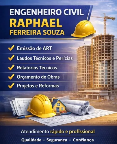 Emissão de ART (Laudos/Vistorias/Alvará/ALF) Engenheiro Civil