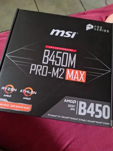 Placa Mãe MSI B450m Pro Max M2 II