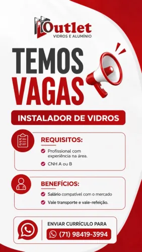Instalador de vidros